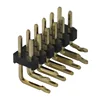 2.0mm pitch double row pin header right angle type