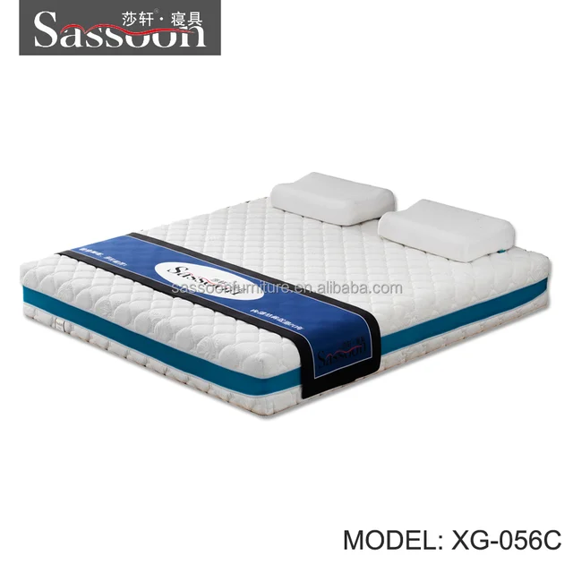 aloe vera firm queen natural comfort mattress price with zipper