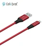 CB-05 Nylon Woven Micro Usb Cable charger and data cable for mobile phone charge