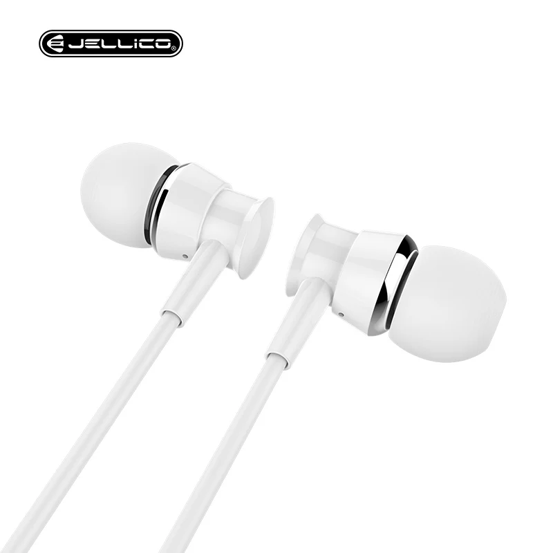 

New Design Heavy Bass Sound Can Order Custom Logo Earphone, White/black