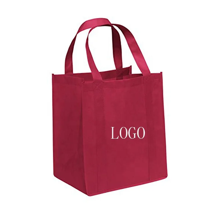 

High Quality Reusable Promotional Custom Non Woven Small Shopping Tote Bag, Customized