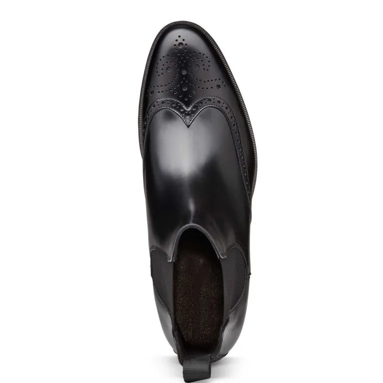 fashion design shoes top quality men's chelsea boot 