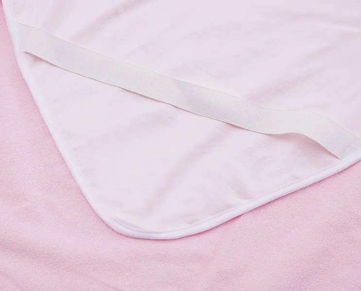 Superior Waterproof Poly Cotton Terry Fabric Flat Bed Sheet With Elastic Buy Flat Bed Sheet