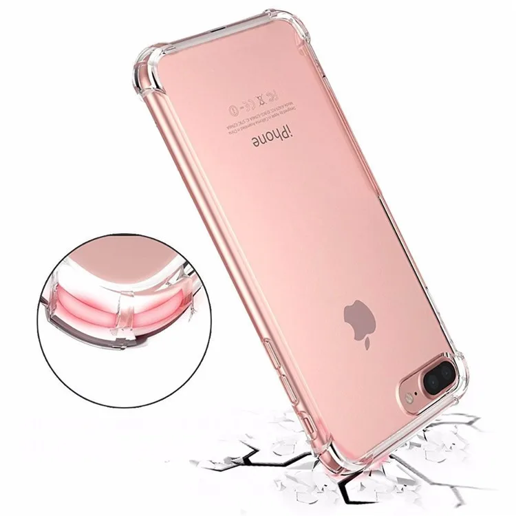 Wholesale Transparent Clear Soft Tpu Shockproof Mobile Phone Cover For