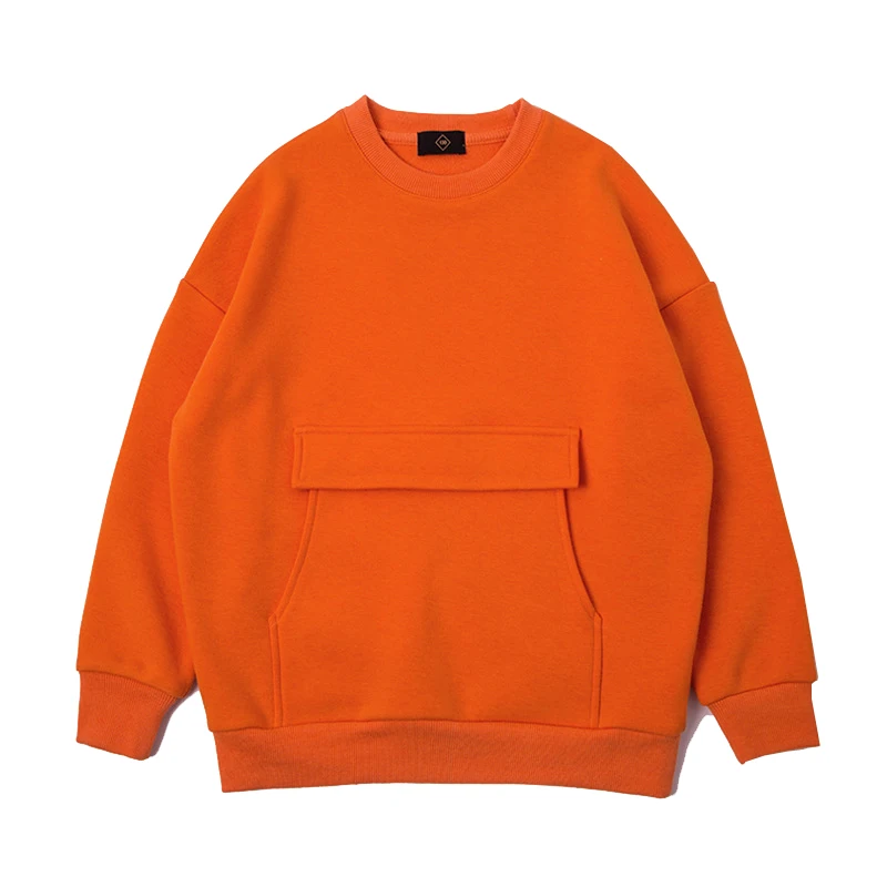 

OEM Thick Fleece Kangaroo Pocket Cuhk Children's Sweatshirt For Boys