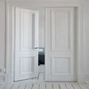 Latest design solid wooden door interior door room door with white