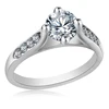 Wholesale fashion american 18k gold plated paved diamond ring for woman jewelry R3