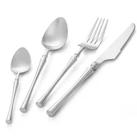 

Fork And Knife Gold Plated Dinnerware Stainless Steel Cutlery Spoon Set