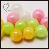 Various Colors Glossy Hollow Glass Ball Beads For Sale
