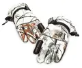 Outdoor bionic camouflage warm gloves slip waterproof windproof gloves for autumn and winter hunting sports