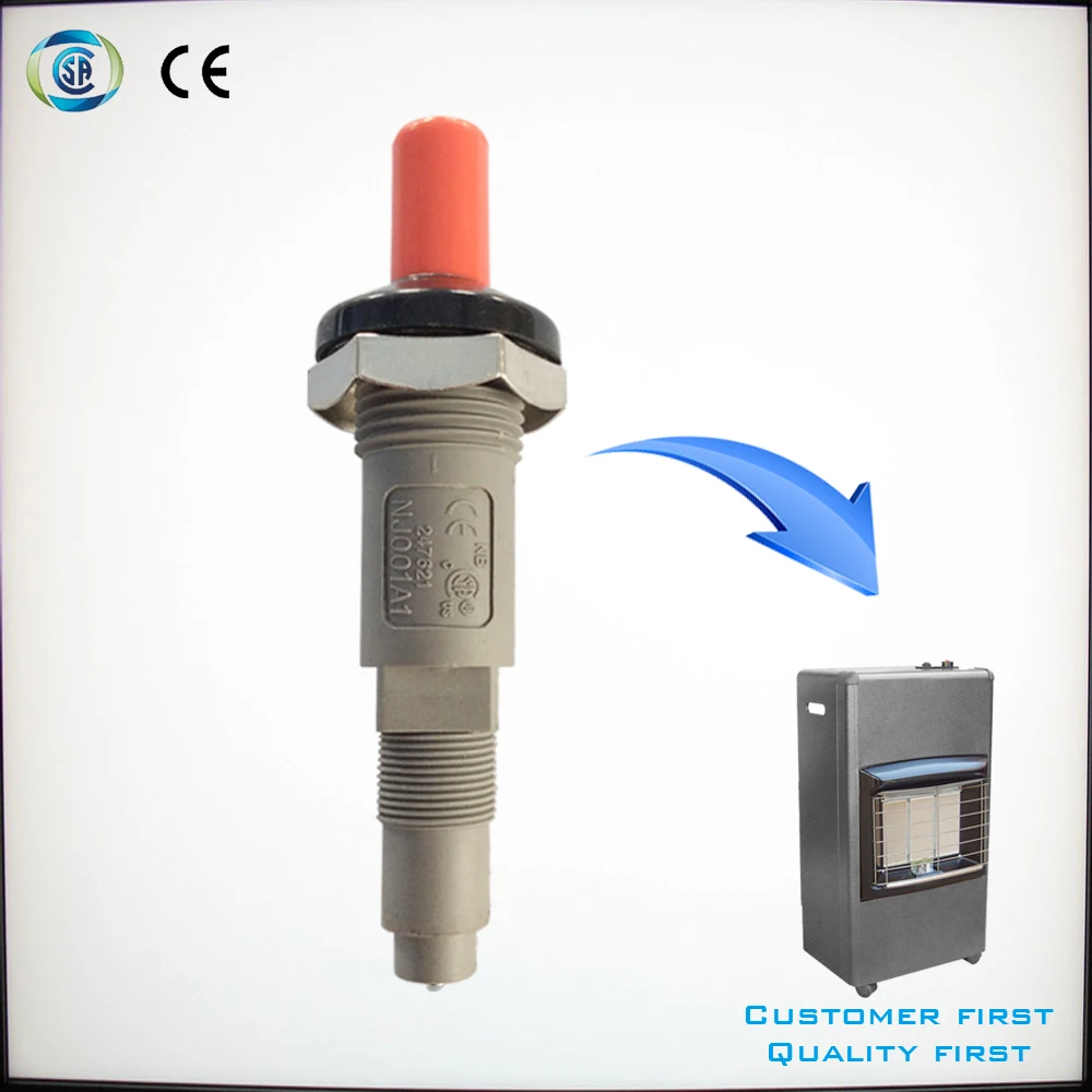 
electric piezo igniter for gas heater parts,push button gas lighter for kitchen pellet stove 