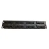 Cat5e UTP 48 Ports 110-IDC PC Board Patch Panel/Cheap Wholesale Utp Rj45 48 24 Port Cat 6 Patch Panel