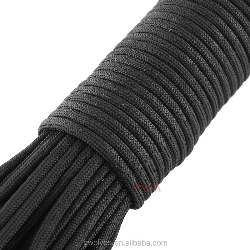 

550 Paracord/Parachute Cord Type III 7 Strand 4mm 550LB Breaking Strength, Over 200 colors