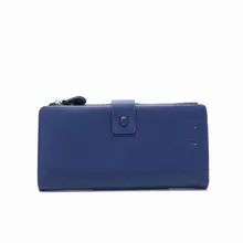 COSSROLL Горячая Мода Дизайн мужские поло кожаные кошельки для хранения мобильного телефона