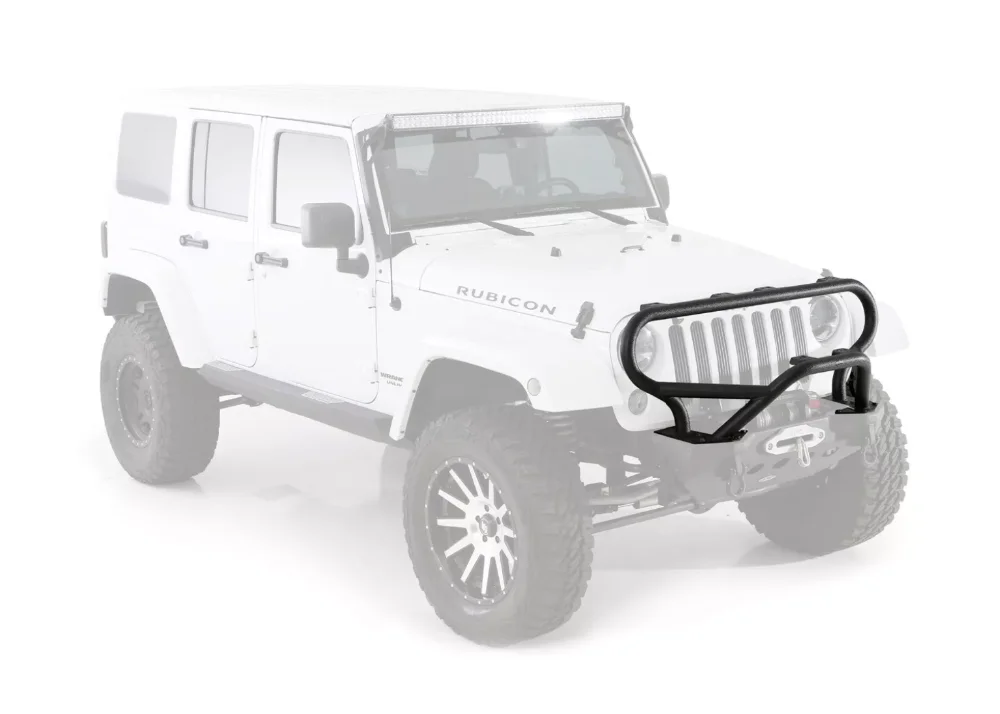 Steel Blk Front Bumper For Jeep Wrangler Unifbed4 4x4 Offroad High
