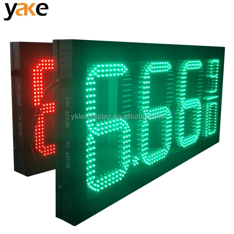 Outdoor LED Digital Gas Station Sign Board - Durable & Efficient