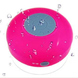 Waterproof Wireless Bathroom Speaker Suction Cup