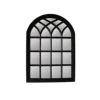 BHZ-9001 factory cost design decorative frame wall mirror plastic grid mirror