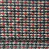 knitted wool houndstooth jacquard fabric with three colours