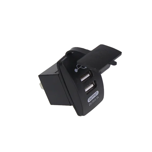 Dc 12v 24v 3.1a Waterproof Dual Car Boat Marine Bus Seat Usb Charger