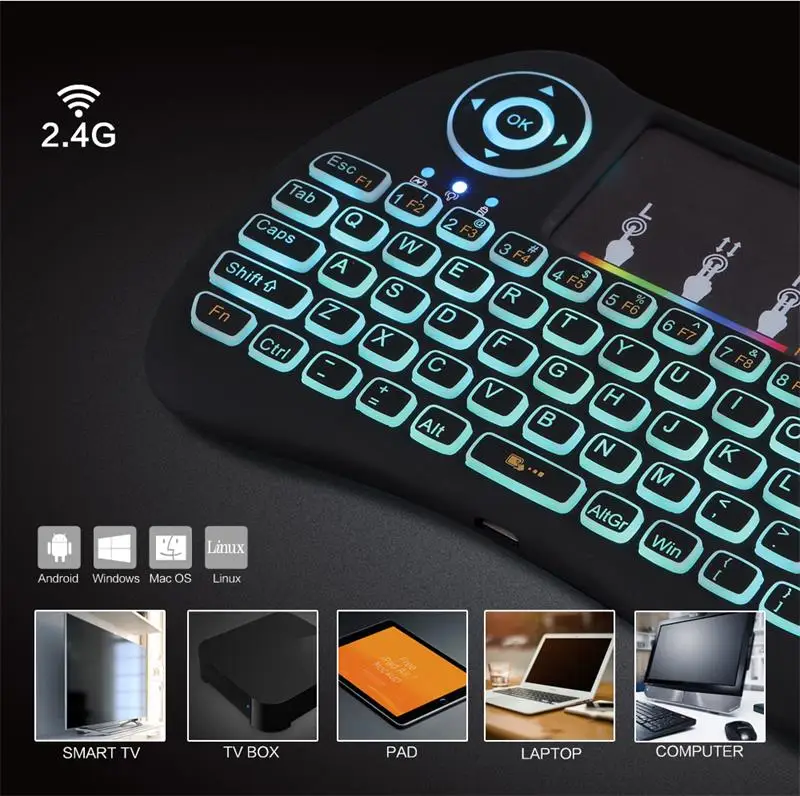 Hottest I9 Mini Pro Remote Control New 2.4g Wireless Mini Keyboard And