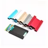 Rfid Blocking Card Sleeves Aluminum Alloy Credit Card holder Protection Metal Wallet New LOGO Promotional Gifts