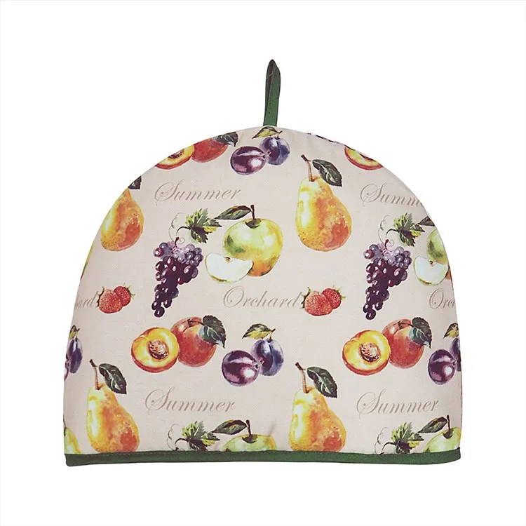 Customized Pattern Digital Printing Cotton Tea Cozy Tea Pot Cover