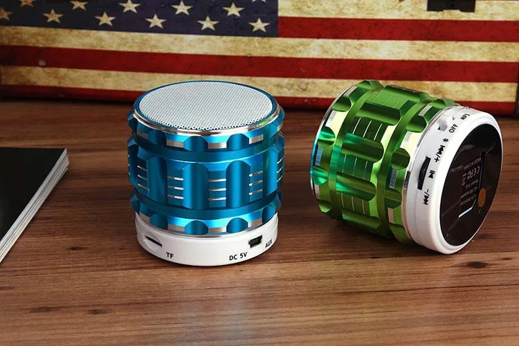 Bluetooth car speaker S28 portable speaker with sd card slot support handsfree function - ANKUX.COM