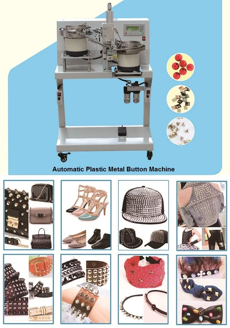 Automatic Nail Riveting Embroidery Pearl Drilling Machine