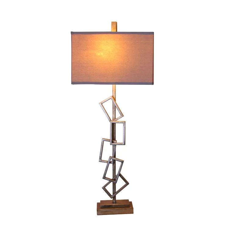 High quality Metal table lamp/Antique gold metal light/Vintage Decorative desk lamp for sale