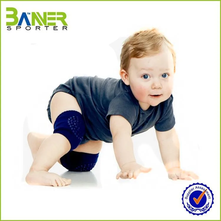 High elastic and soft cotton Baby knee support for crawl