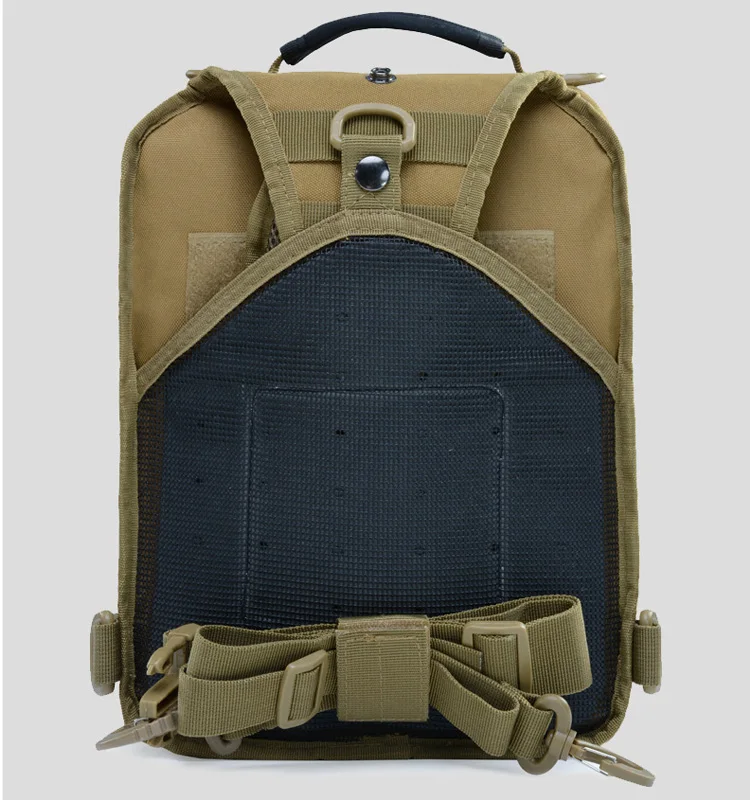 Tactical Single Shoulder Messenger Bag, Chest Bag, Casual Office Small shoulder cross body backpack for men women