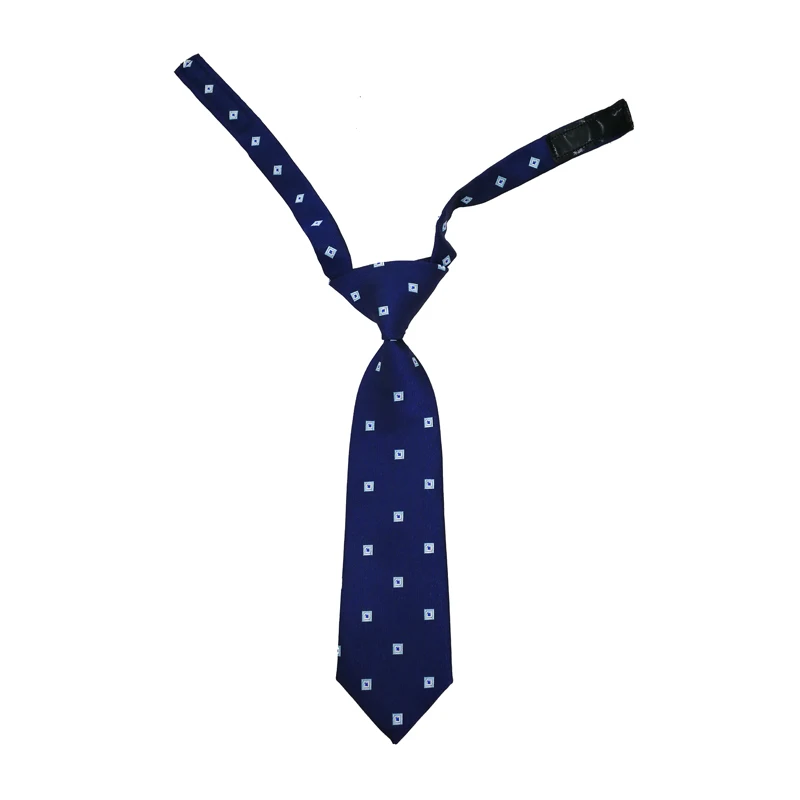 
Customize High Quality School Logo Tie Uniform Logo Neck Ties 