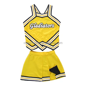 Customized Wholesale Black Navy High Quality Cheerleading Uniforms