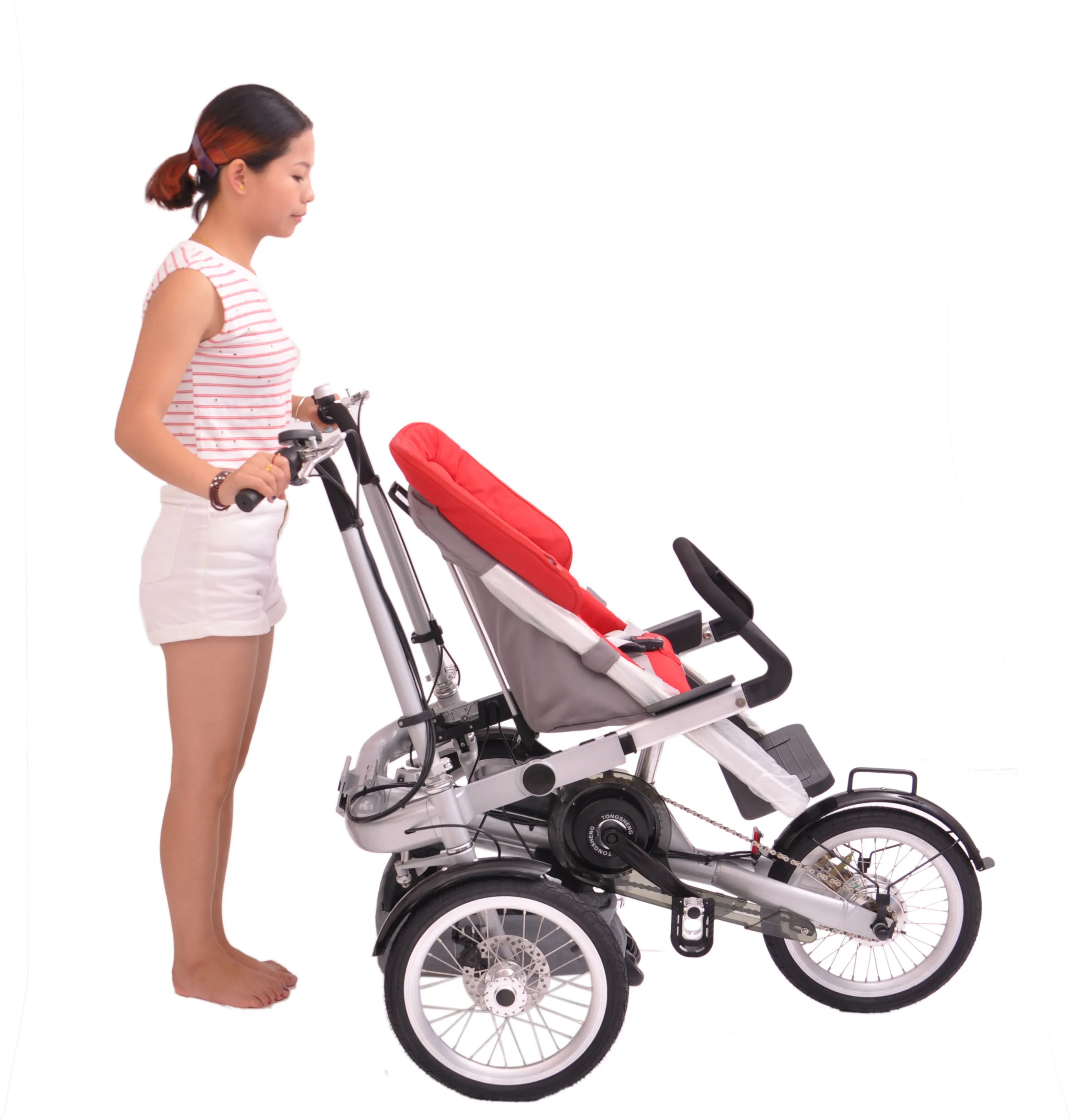 motorized baby carriage