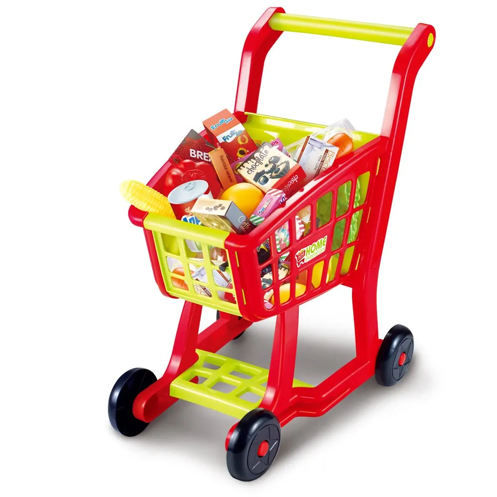 children's toy shopping trolley