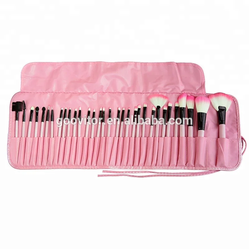

2017 Make Up Brushes 32 Pieces Professional Cosmetics Makeup Brushes Set, 3 colors(as picture)
