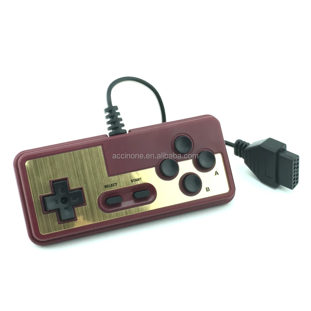 Actief Rode datum Afdrukken Retro Gaming Gamepad 8bits 8 Bit Style 15pin Plug Wired Controller For  N-e-s Fc Joystick Handle - Buy Game Controller For Fc,Gamepad For Fc,8 Bit  Gamepad Product on Alibaba.com