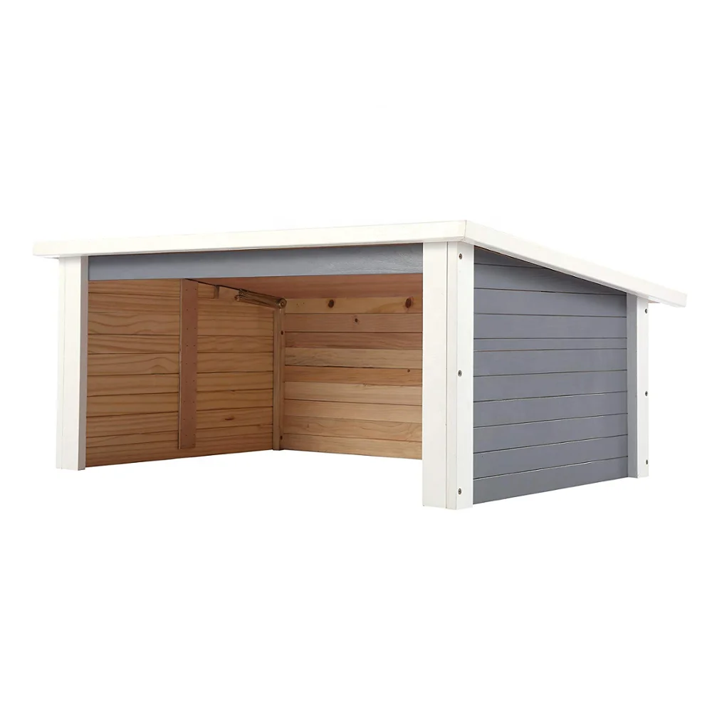 Solid Wood Garage Carport Designs For Lawn Robotic Mower With