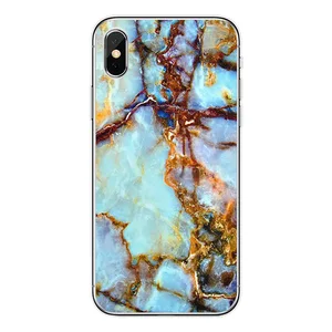 Marble Print TPU Phone Case iPhone XR Max