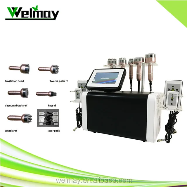 

6 in 1 body cavitation 40k rf slimming system