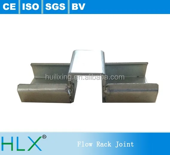 Ef2044c Spcc Steel Sliding Roller Track Joint For 38mm Width Roller