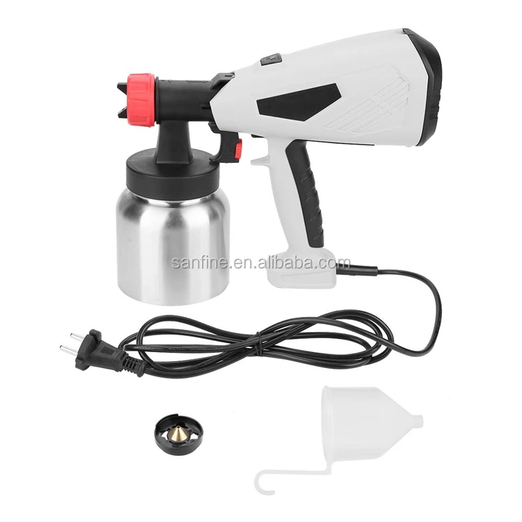 Portable Paint Spray Gun 400W Handheld Paint Machine HVLP Paint Sprayer