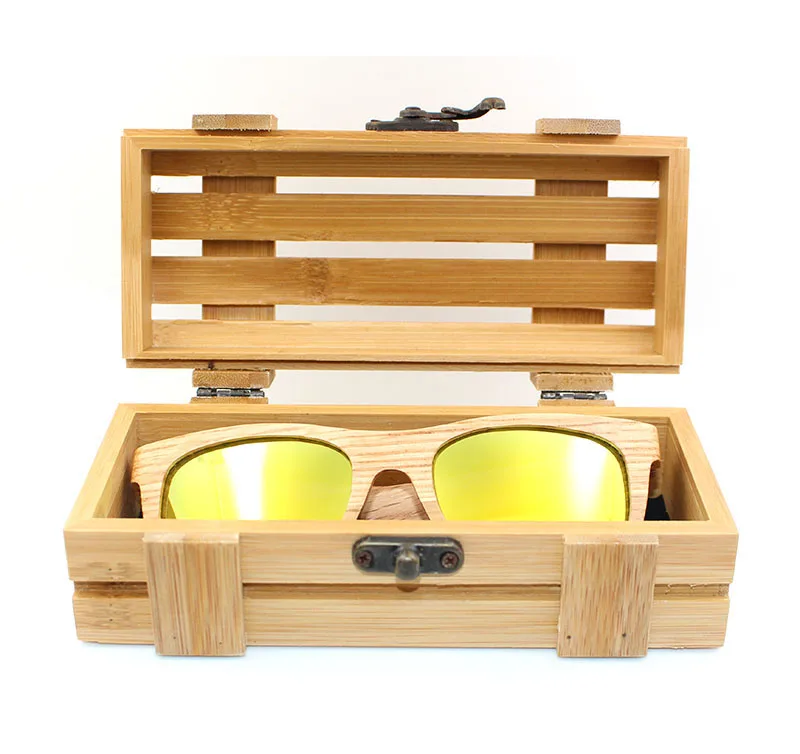 

China wholesale natural handmade wood bamboo spectacle eye glasses cases