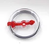 Transparent tumbler water proof flip lid stainless steel cup lid 30 OZ cups cover cap straw lid