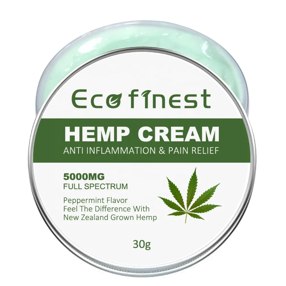 

ECO finest Premium Organic Hemp Cream - Pain Relief for Arthritis, Inflammation & Joint Pain - Hemp Extract Oil Cream