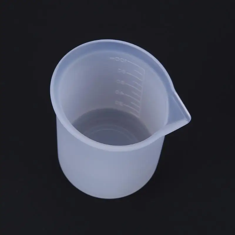 
Handmade Craft tools 100ml silicone measuring cup for epoxy resin 