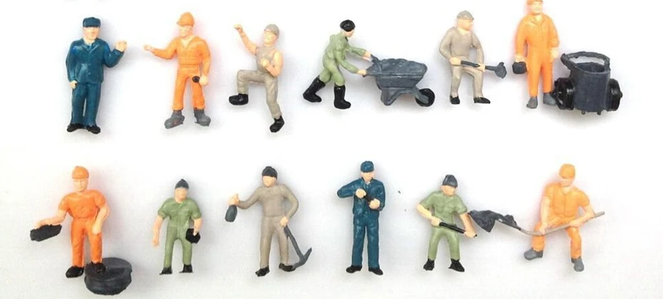 miniature people figures
