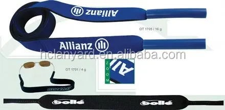 
Customized new arrival logo print lanyard custom sunglass strap 