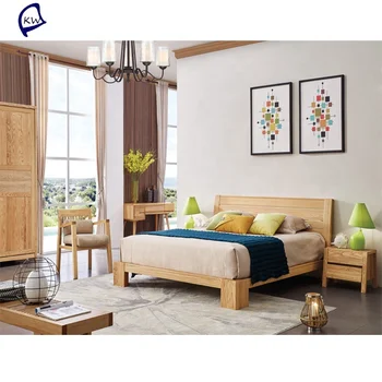 Scandinavian Bedroom Set Wooden Simple Double Bed Design In Woods Product On Scandinavian Bedroom Set Wooden Simple Double Bed Design In Woods Product On